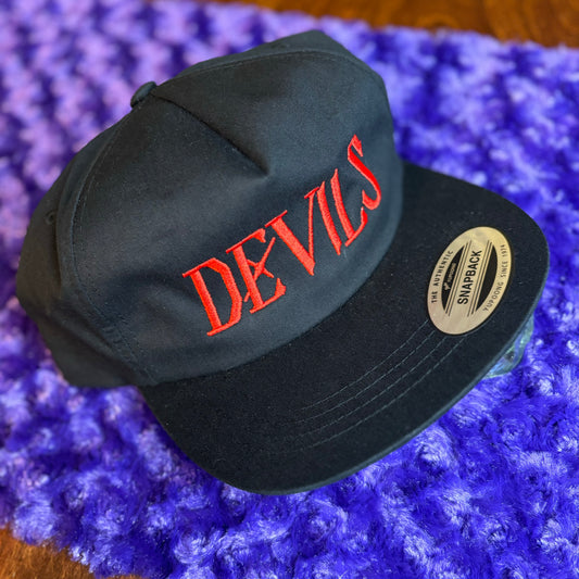 Devils Snapback Hat
